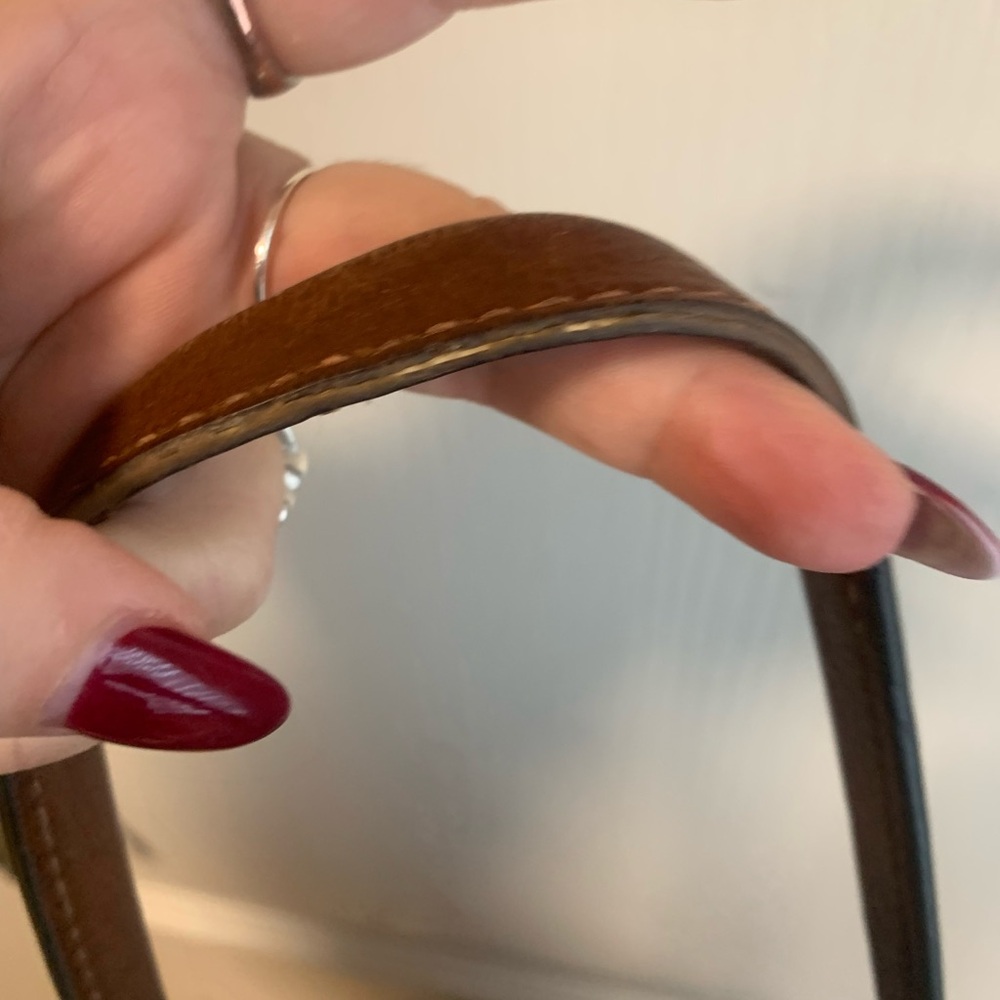 Frye cognac  Brown Leather Tote - Picture 11 of 16